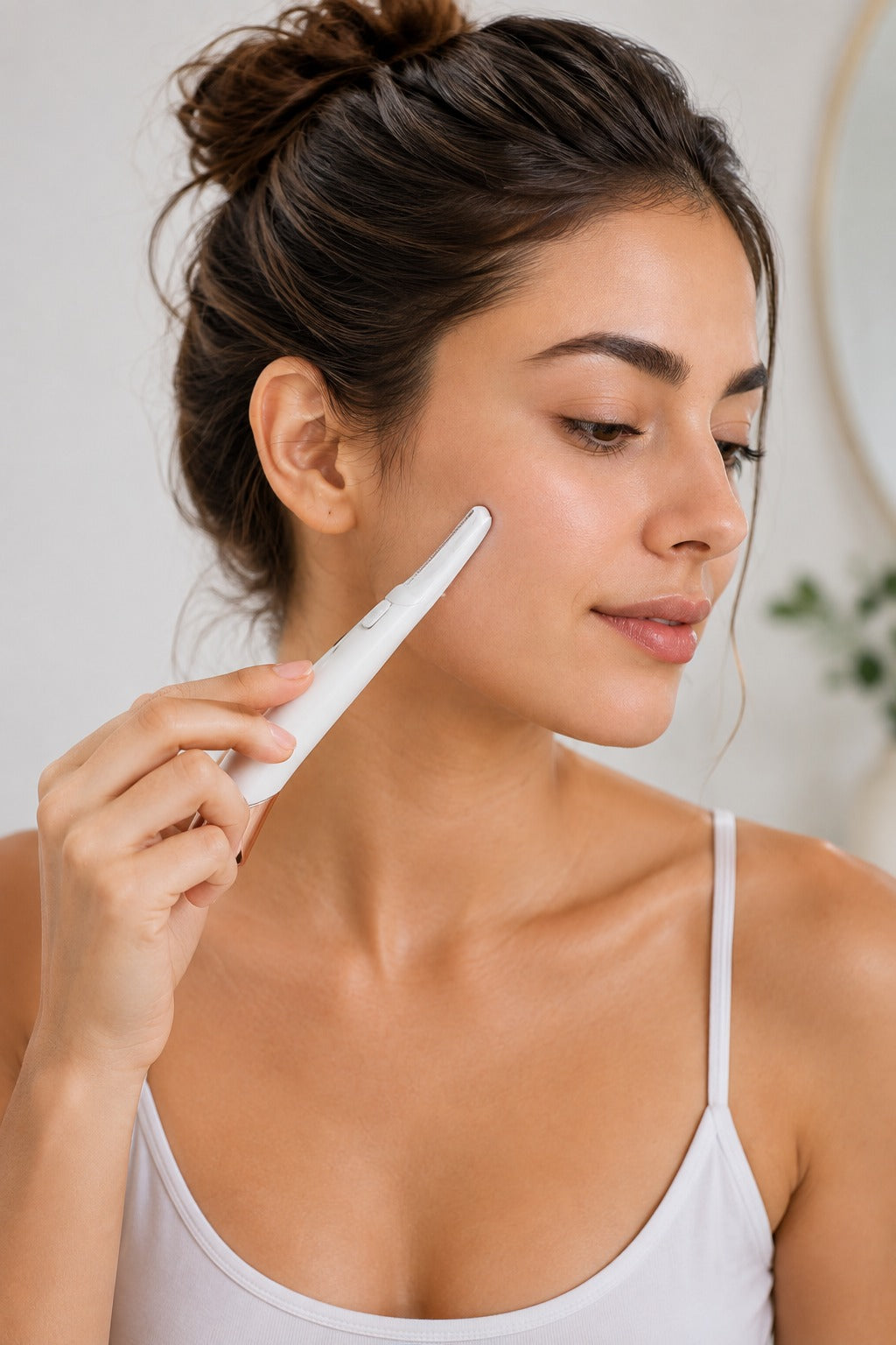 Exfoliador Facial y Removedor de Vello — 2 en 1