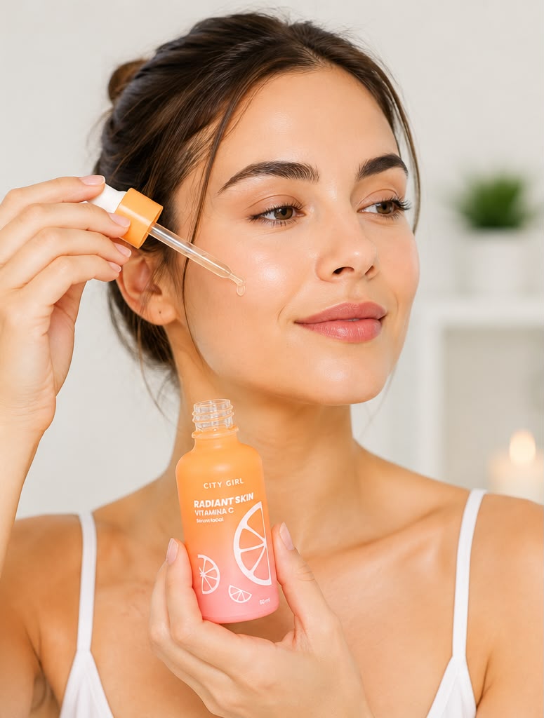 Sérum Facial con Vitamina C — Luminosidad y Antioxidante